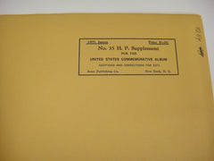 Scott 1971 US Commemorative Album Supplement 35 United States NOS