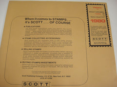 Scott 1980 France Specialty Stamp Supplement 15 310S080