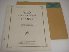 Scott 1966 France Specialty Stamp Supplement 4 NOS