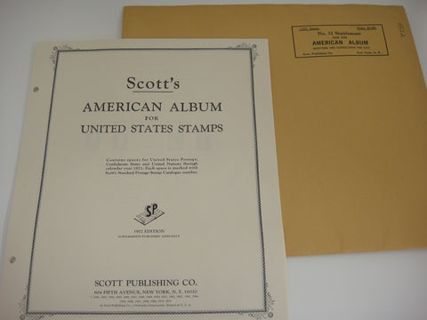 Scott 1971 American Stamp Supplement 32 United States & UN NOS
