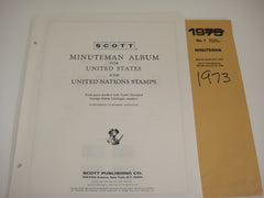 Scott 1973 US Minuteman Stamp Supplement 5 United States 180S073