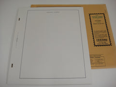 Scott United States Postal Cards 20 Blank Pages Supplement 110Z000 NOS
