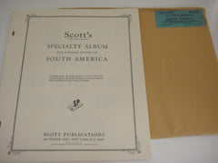 Scott 1967 South America Specialty Stamp Supplement 21 NOS