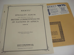 Scott 1974 British Africa Specialty Stamp Supplement 28 Volume 3 NOS