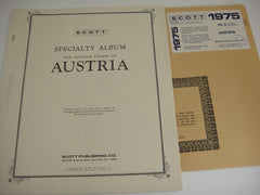 Scott 1974 Austria Specialty Stamp Supplement 6 300S074 NOS