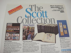 Scott 1991 Minuteman Stamp Supplement 23 Part 2 180S291 NOS