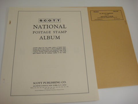 Scott 1972 National Stamp Supplement 40 United States NOS