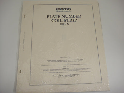 Scott 1985 Plate Number Coil Strips Supplement United States 113P085