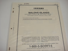 Scott 1999 Maldive Islands Stamp Album Supplement 6 706S099