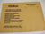 Minkus United Nations 1982 Imprint Blocks Stamp Album Supplement #25 As Is NOS