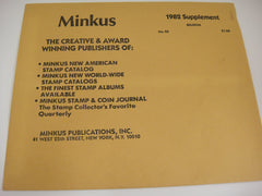 Minkus 1982 Belgium Stamp Album Supplement 23 New Old Stock