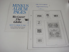 Minkus 1996 Czechoslovakia Stamp Album Supplement NOS