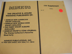 Minkus 1980 Russia Stamp Album Supplement 19 NOS