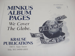 Minkus 1997 Korea Stamp Album Supplement NOS
