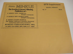 Minkus 1979 Bolivia Paraguay Stamp Supplement 17 NOS