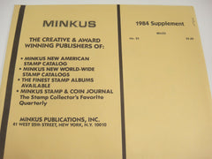 Minkus 1984 Brazil Stamp Supplement 23 NOS