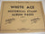 White Ace 1956 Dual Purpose Annuals Stamp & FDC Album Supplement NOS