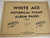 White Ace 1953 Dual Purpose Annuals Stamps & FDCs Supplement United States