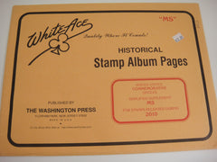 White Ace 2010 Commemorative Singles Simplified Stamp Supplement MS NOS