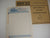 White Ace 10 Blank Pages For United States Regular Postage NOS