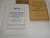 White Ace 1965-1978 Prominent Americans Series Stamp Supplement NOS