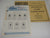 White Ace 1968 Prominent Americans Series Stamp Supplement PAS-1 NOS