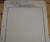 White Ace 12 Quadrille Blank Pages For Postage Stamps or Hobbies NOS