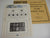 White Ace 1984 Palau Singles Stamp Album Supplement PA-1 NOS