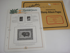 White Ace 1995 Marshall Islands Singles Stamp Album Supplement MAR-11 NOS