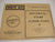 White Ace 1962 US Commemorative Blocks of 4 Stamp Supplement PB NOS