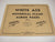 White Ace 1961 US Commemorative Blocks of 4 Stamp Supplement OB NOS