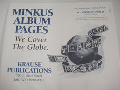 Minkus 1997 All American Part 3 Album Supplement United Nations