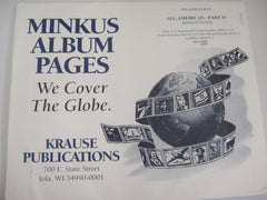 Minkus 1999 All American Part 4 Booklet Panes Stamp Supplement MUBK99