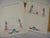 White Ace 20 General Purpose Stamp & Cover Combination Blocks Pages US NOS