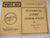 White Ace 20 General Purpose Single Stamp & Cover Combination Pages US NOS