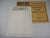 White Ace 12 Blank Topicals Supplement Pages Art on Stamps United States NOS