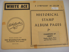 White Ace Champions of Liberty Album United States 1957-1960 NOS