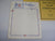 White Ace 12 Blank Quadrille Pages British Empire Great Britain New Old Stock