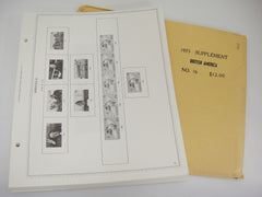 Minkus British America 1975 Stamp Album Supplement #16