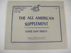 Minkus 1957 All American Stamp Album Supplement with U.N. No. 7 New Old Stock