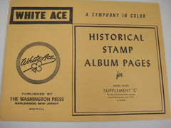 White Ace 1974 United States Commemorative Stamp Singles Supplement C NOS