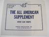 Minkus 1960 All American Stamp Album Supplement 10 with U.N. New Old Stock