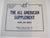Minkus 1960 All American Stamp Album Supplement with U.N. No. 10 New Old Stock