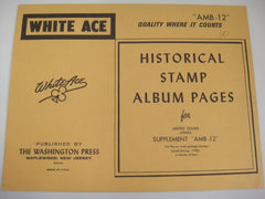 White Ace 1980 United States Air Mail Blocks of Four Album Supplement AMB-12