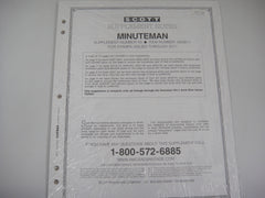 Scott 2011 Minuteman United States Stamp Supplement 43 180S011