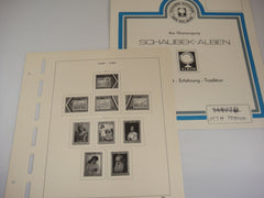Schaubek 1974 Cuba Kuba Standard Stamp Album Supplement NOS