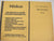Minkus 1981 Israel Tab Blocks Stamp Album Supplement #24 New Old Stock