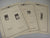 Minkus Israel Plate Blocks 1967 Stamp Album Supplement #10 New Old Stock
