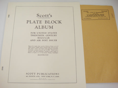Scott 1967 Regular &  Air Post Blocks Supplement 2 United States 125S066