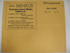 Minkus 1979 Spain & Colonies Stamp Supplement 19 New Old Stock